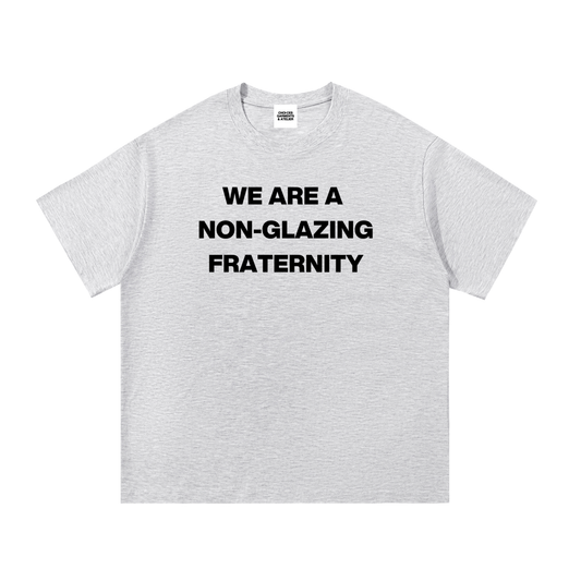 No Glaze authentic statement graphic t-shirt by Choices Garments & Atelier