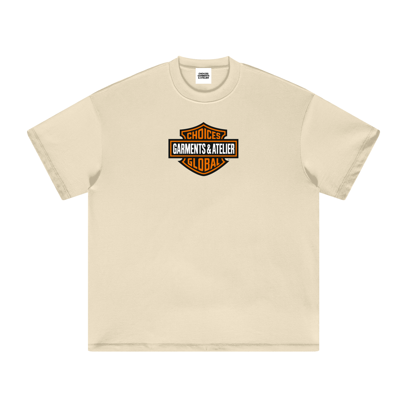 HD Org motorcycle heritage graphic t-shirt by Choices Garments & Atelier