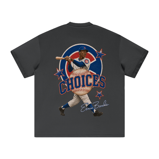 Ernie Chicago baseball inspired graphic t-shirt by Choices Garments & Atelier
