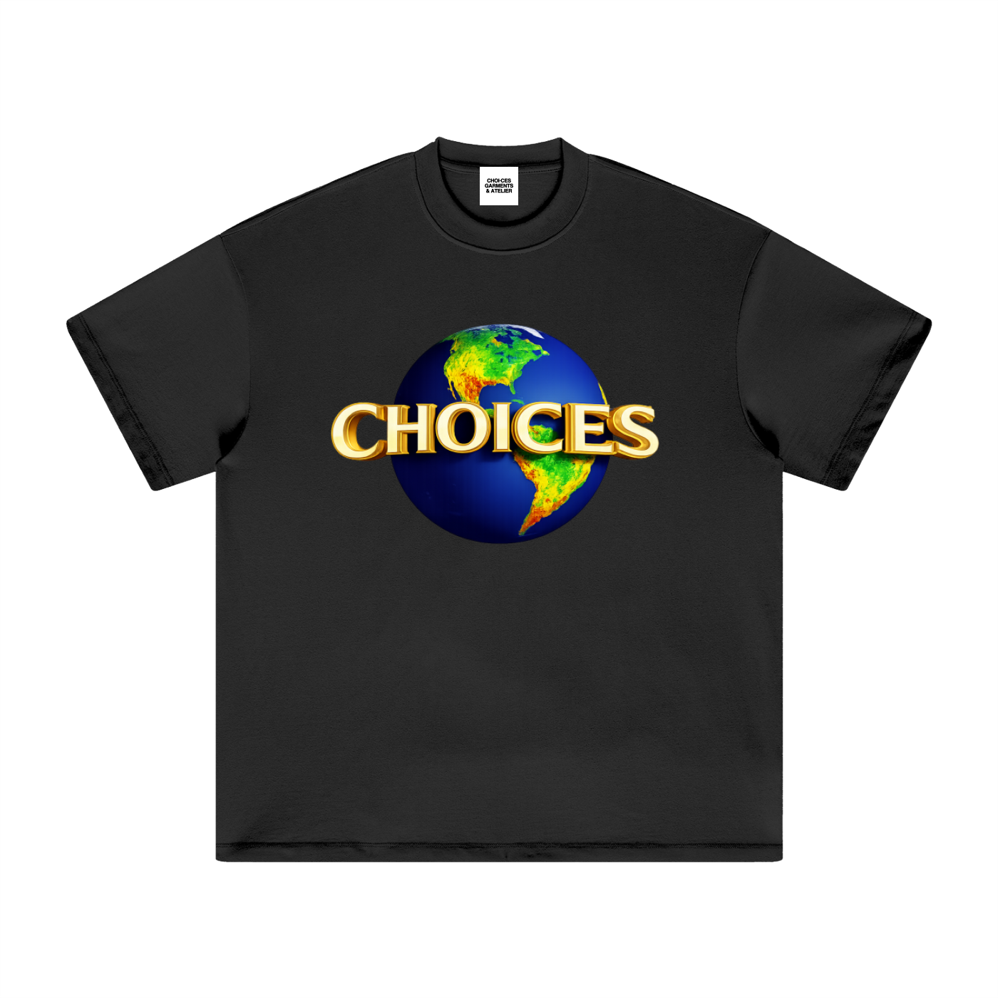 Universal Programming global culture graphic t-shirt by Choices Garments & Atelier