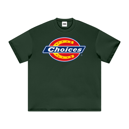 Choices Chickies vintage workwear inspired graphic t-shirt by Choices Garments & Atelier