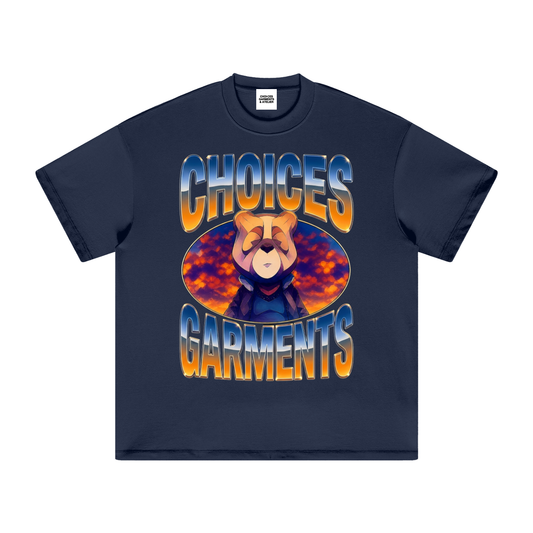 Take Care Bear nostalgic bear graphic t-shirt by Choices Garments & Atelier