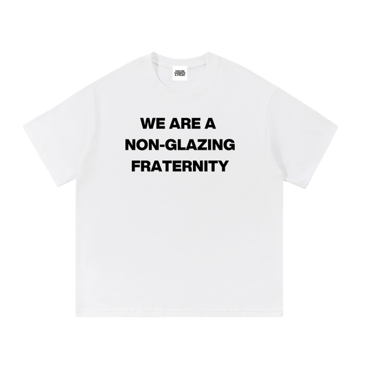 No Glaze authentic statement graphic t-shirt by Choices Garments & Atelier