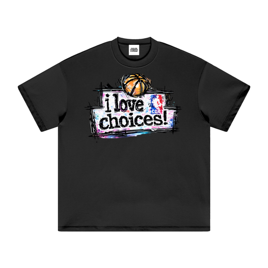 I Love CGA graphic t-shirt by Choices Garments & Atelier
