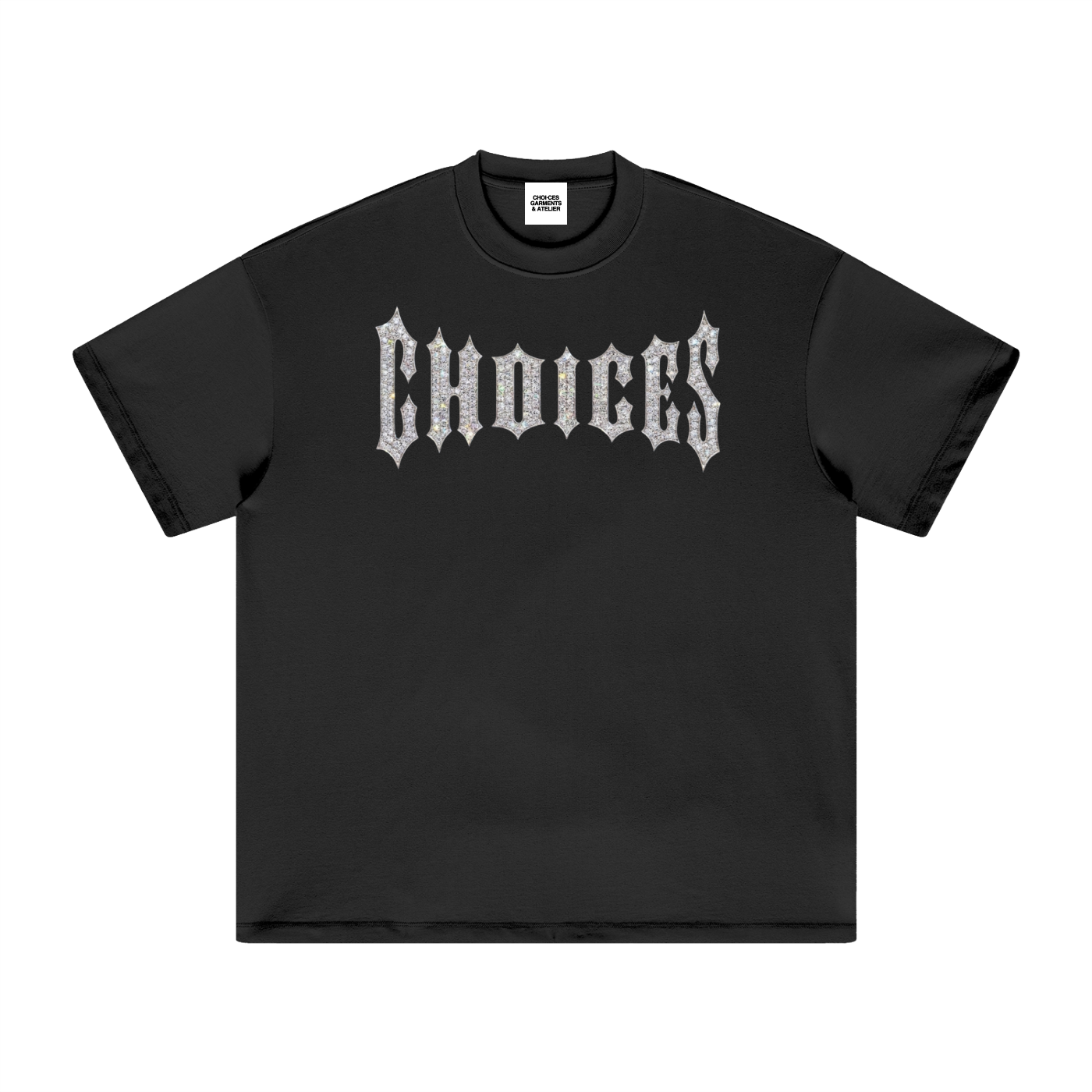 Midwest Chop Diamonds motorcycle graphic t-shirt by Choices Garments & Atelier