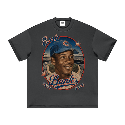 Ernie Chicago baseball inspired graphic t-shirt by Choices Garments & Atelier